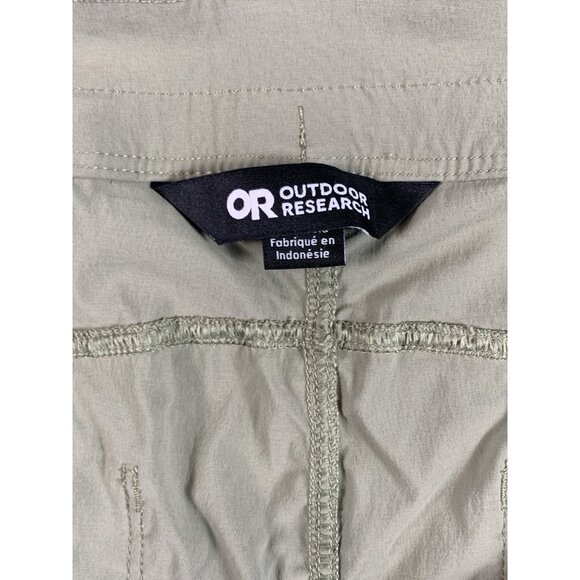 Outdoor Research Pants Men's 32 Khaki Olive Green Equinox Pants Hiking Outdoor - Picture 5 of 10